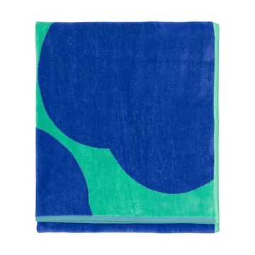 Iso Unikko badhandduk - Teal-blue, 100x180 cm - Marimekko