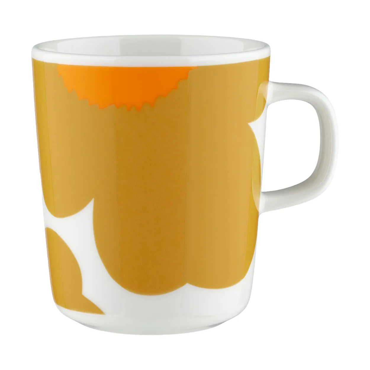 Marimekko Iso Unikko mugg 25 cl Vit-beige | Skandinavisk Design | Kaffekoppar | Vit
