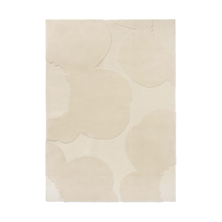 Iso Unikko ullmatta - Natural White, 140x200 cm - Marimekko