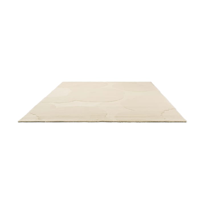 Iso Unikko ullmatta, Natural White, 170x240 cm Marimekko