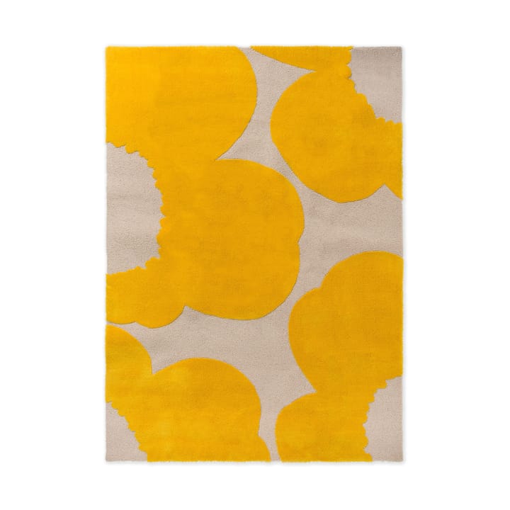 Iso Unikko ullmatta - Yellow, 200x300 cm - Marimekko