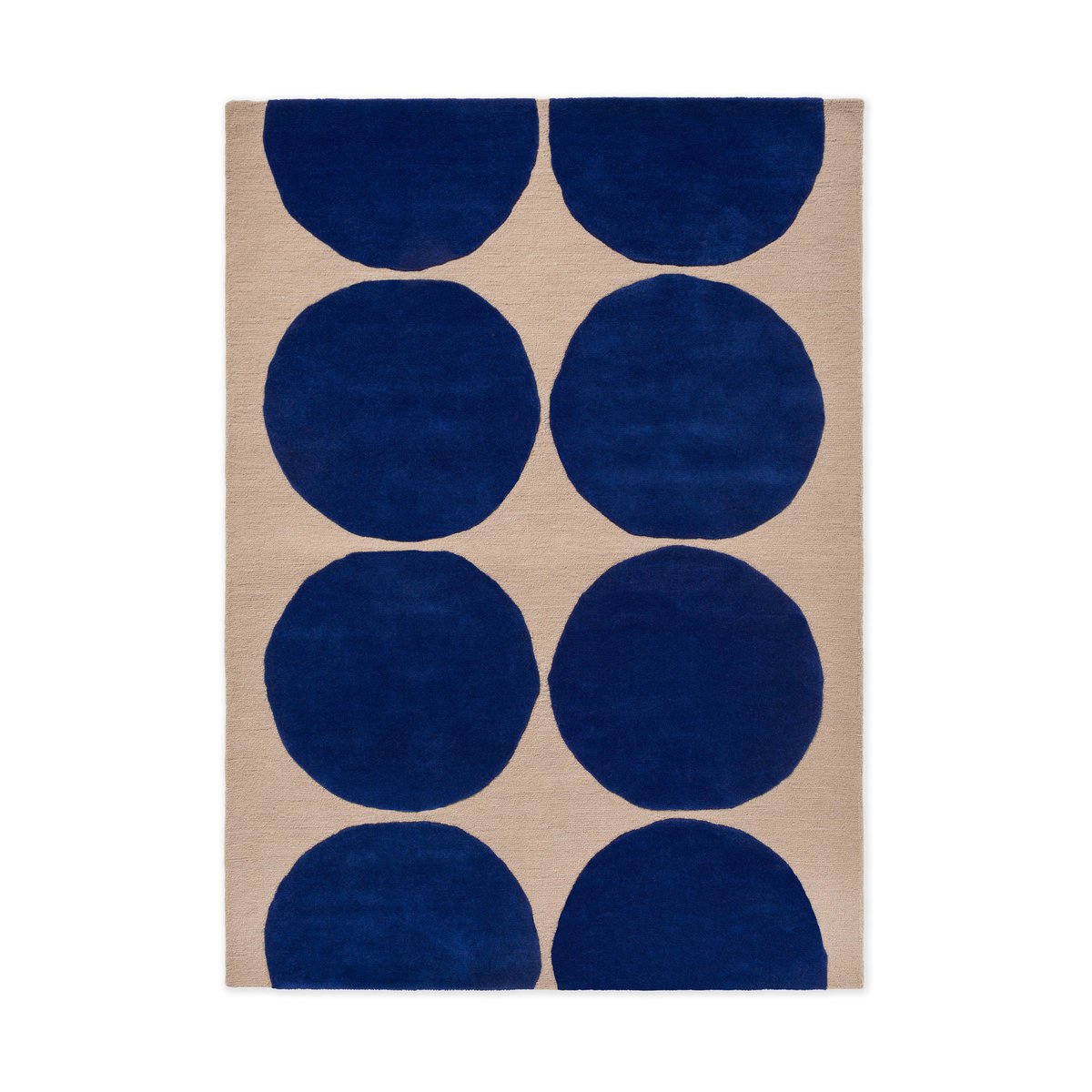 Marimekko Isot Kivet ullmatta Blue, 200x280 cm | Skandinavisk Design | Ullmattor | Blå