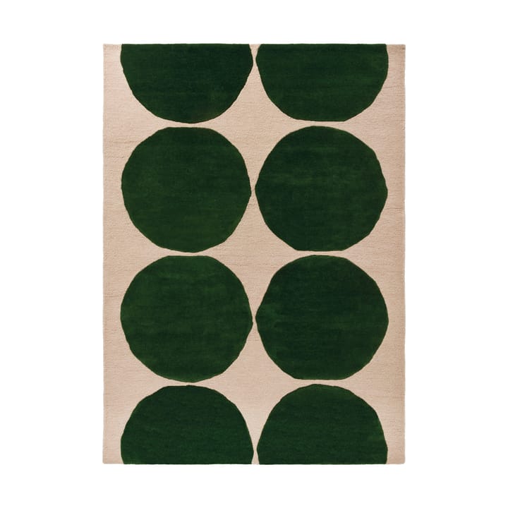 Isot Kivet ullmatta - Green, 140x200 cm - Marimekko
