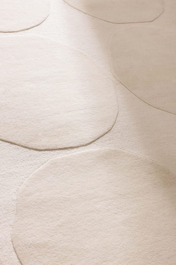Isot Kivet ullmatta - Natural White, 140x200 cm - Marimekko