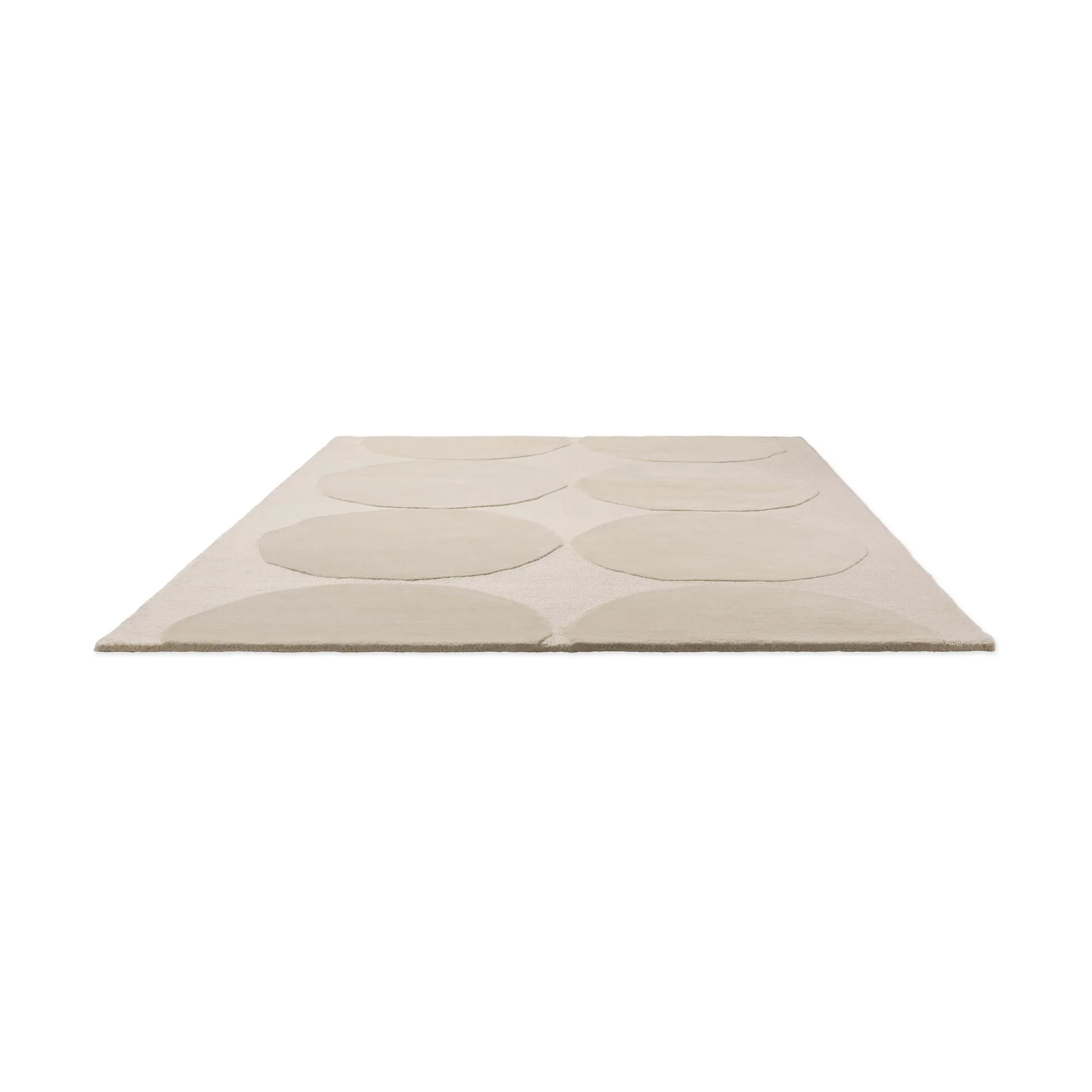 Isot Kivet ullmatta, Natural White, 170x240 cm Marimekko
