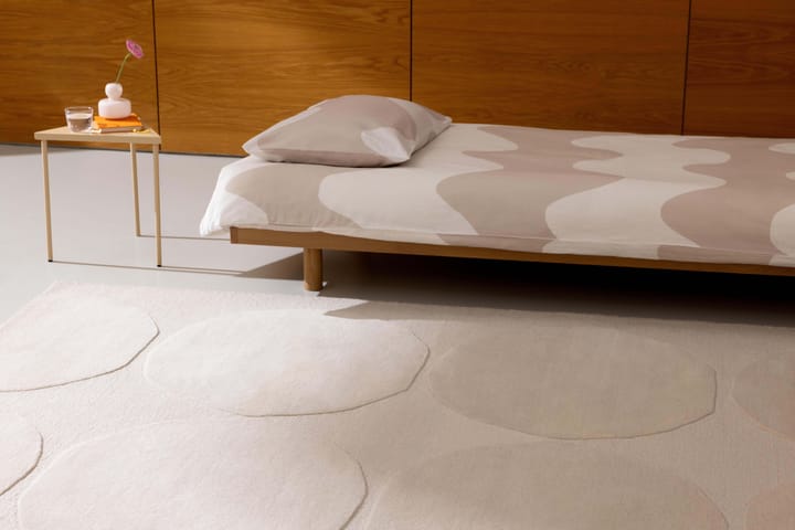 Isot Kivet ullmatta, Natural White, 200x280 cm Marimekko