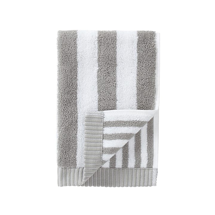 Kaksi Raitaa handduk grå, gästhandduk Marimekko