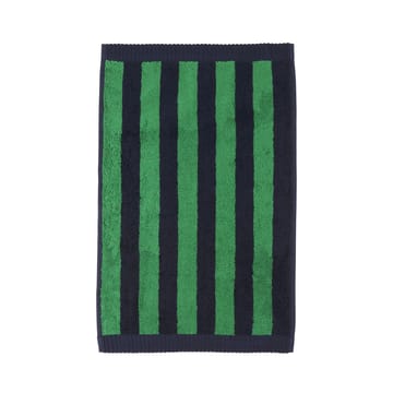 Kaksi Raitaa handduk mörkblå-grön - 30x50 cm - Marimekko