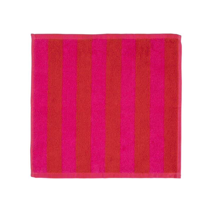 Kaksi Raitaa handduk röd - Minihandduk - Marimekko