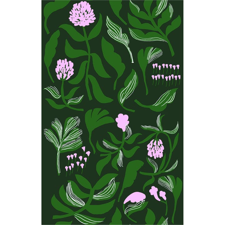 Kasivo tyg - Grön-lila - Marimekko