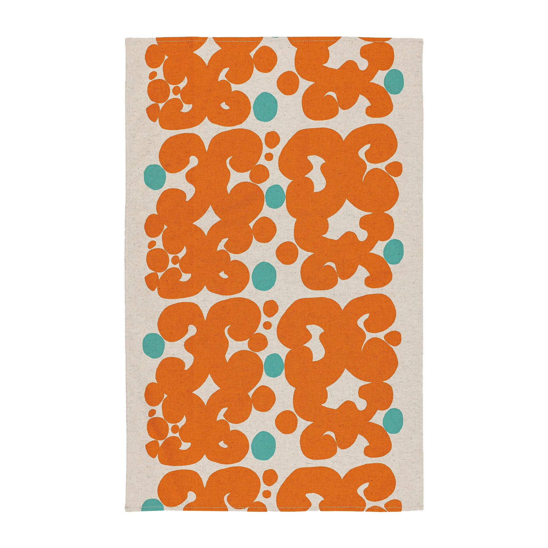 Keidas kökshandduk 43x70 cm, Beige-orange-turkos Marimekko