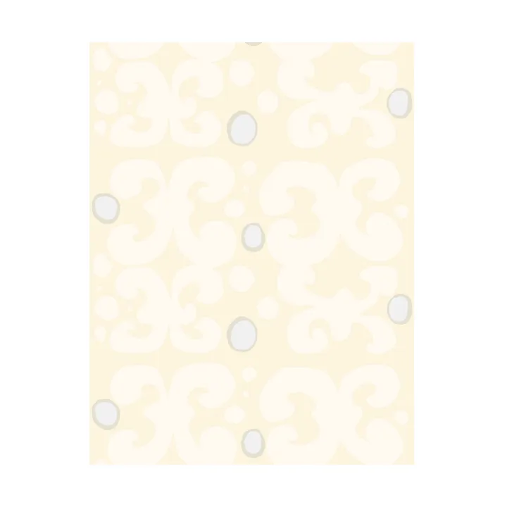 Keidas tyg - Chalk-natural white-silver grey-sateen - Marimekko