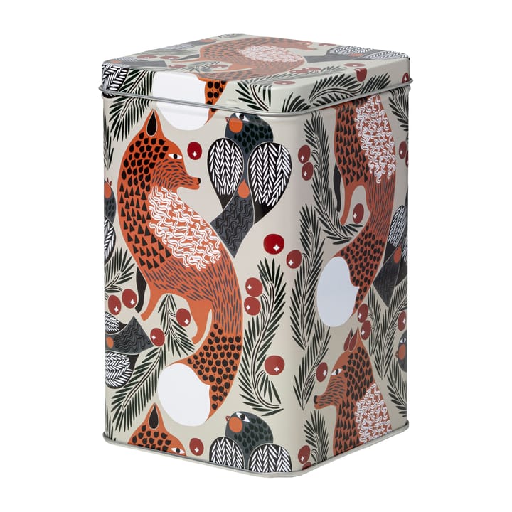 Ketunmarja förvaringsburk 17,5 cm, Beige-brun Marimekko