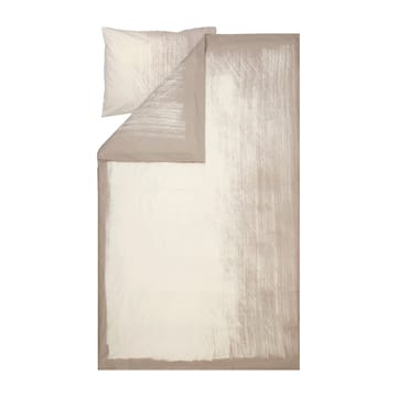 Kuiskaus påslakan 210x150 cm - vit-beige - Marimekko