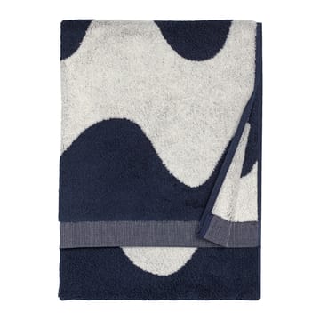 Lokki handduk mörkblå-vit - 50x70 cm - Marimekko