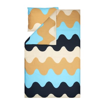 Lokki örngott 50x60 cm - Beige-blå - Marimekko