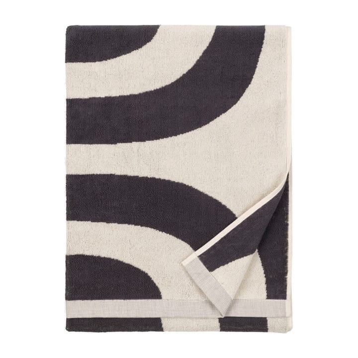 Melooni badlakan 70x150 cm, Charcoal-off white Marimekko