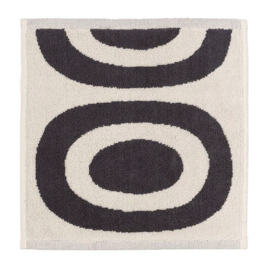 Melooni handduk 30x30 cm - Charcoal-off white - Marimekko