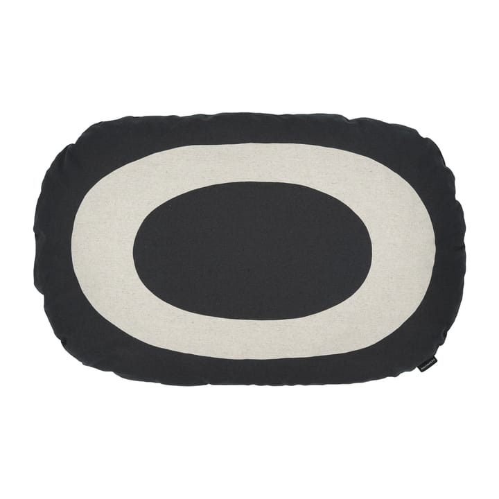 Melooni kudde 47x70 cm, Linen-charcoal Marimekko