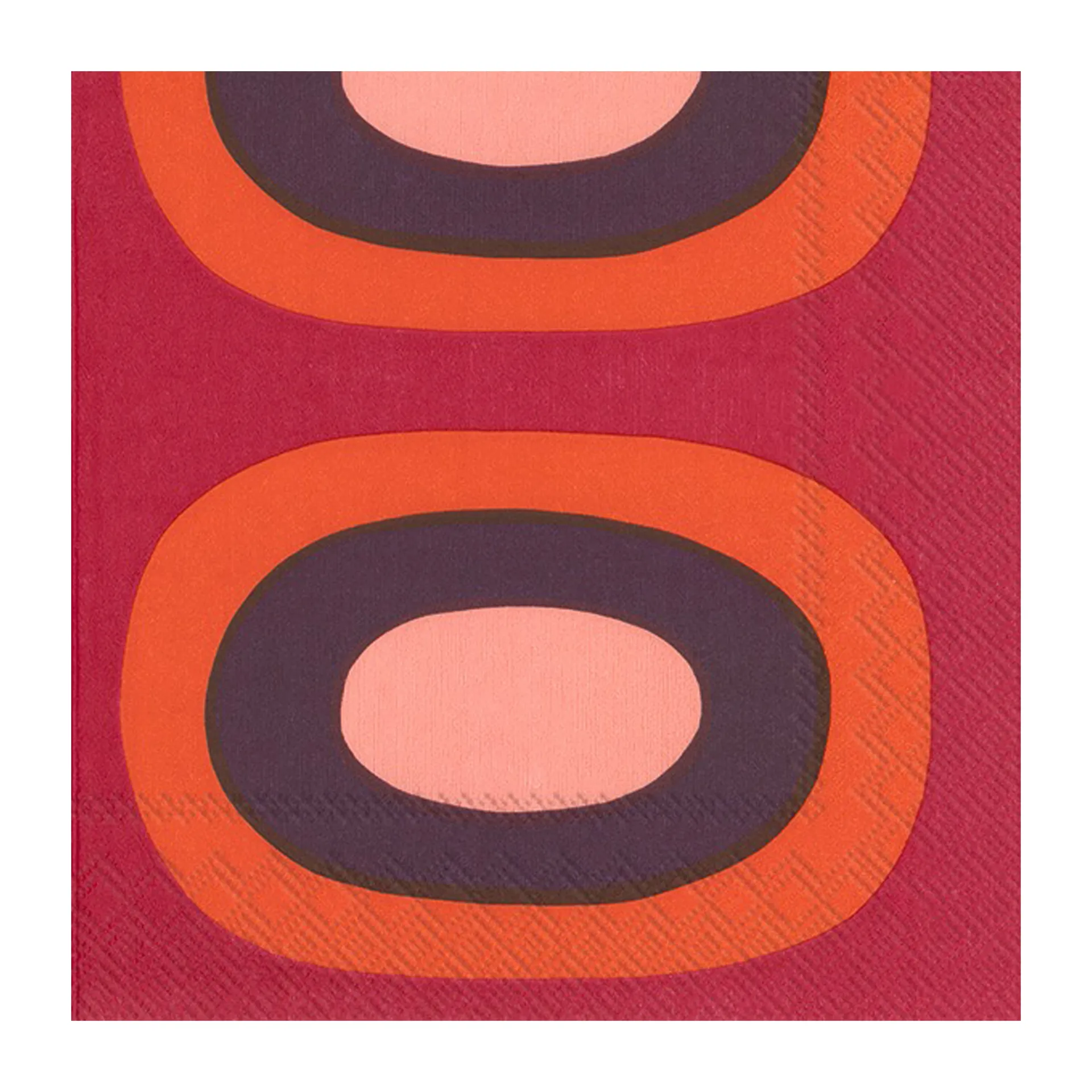 Melooni servett 33x33 cm 20-pack, Red Marimekko