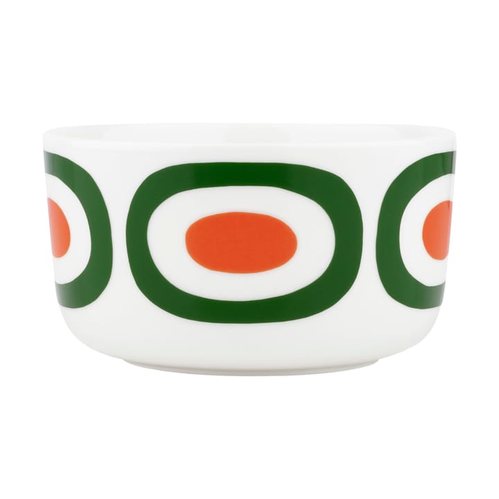 Melooni skål 5 dl - White-green-orange - Marimekko