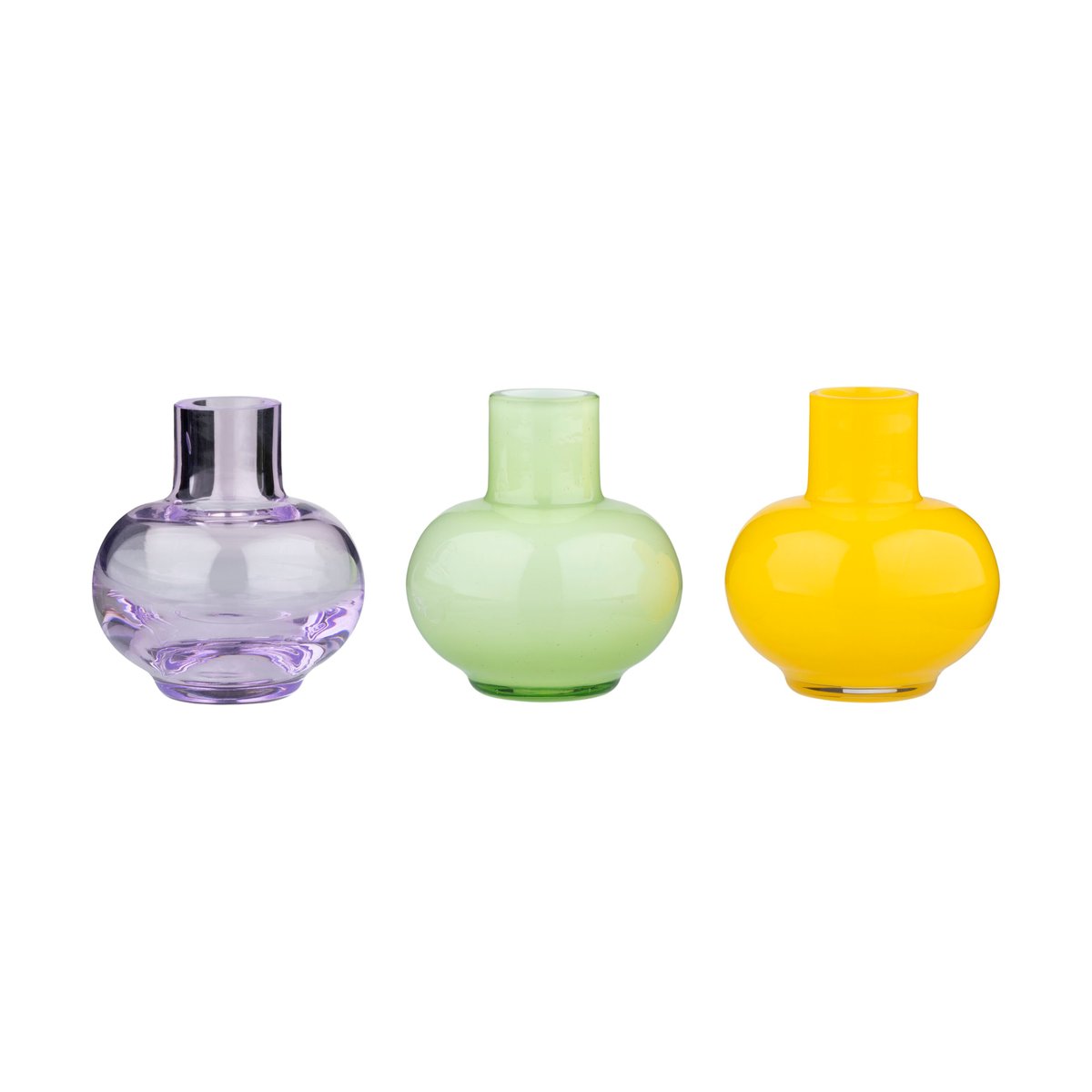 Marimekko Mini vas 3 delar Pale green-lemon-amethyst