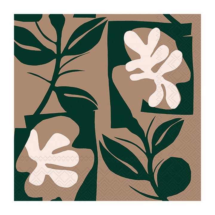 Naatit servett 33x33 cm 20-pack, Linen Marimekko