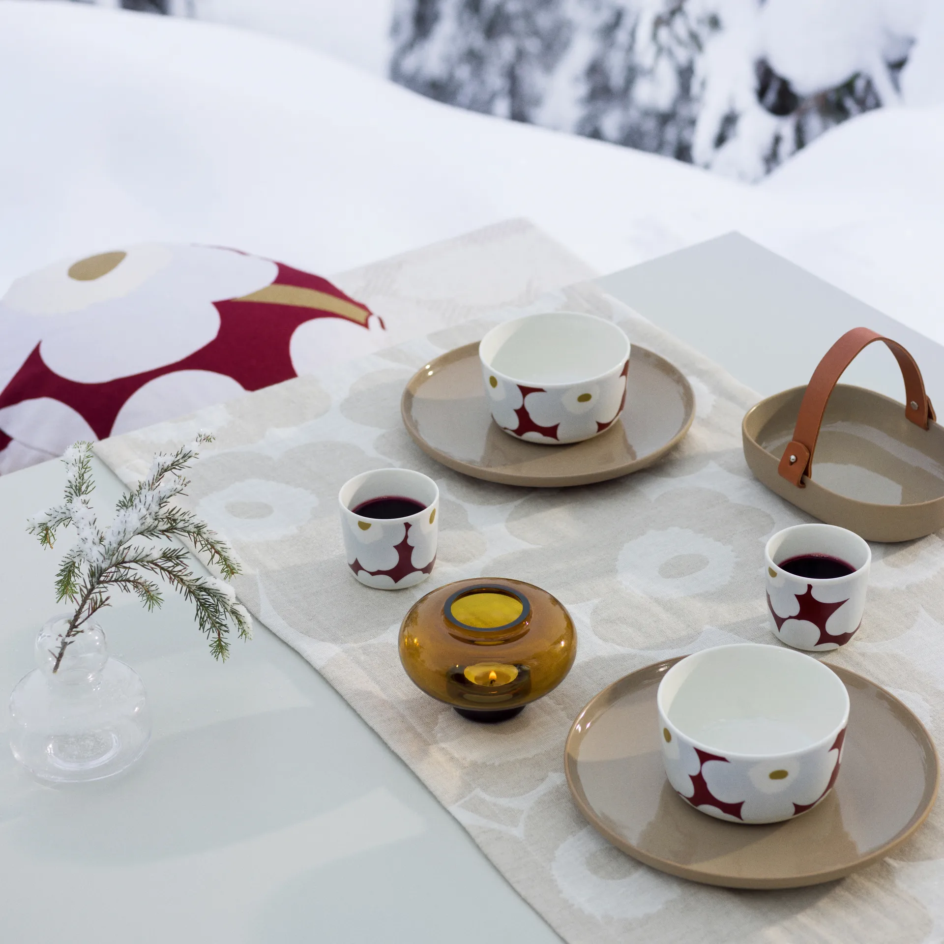 Oiva Koppa serveringsskål, Terra Marimekko