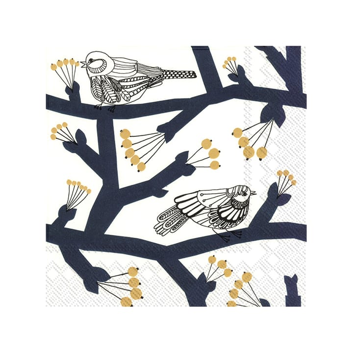 Pakkanen servett 20-pack, Dark blue Marimekko