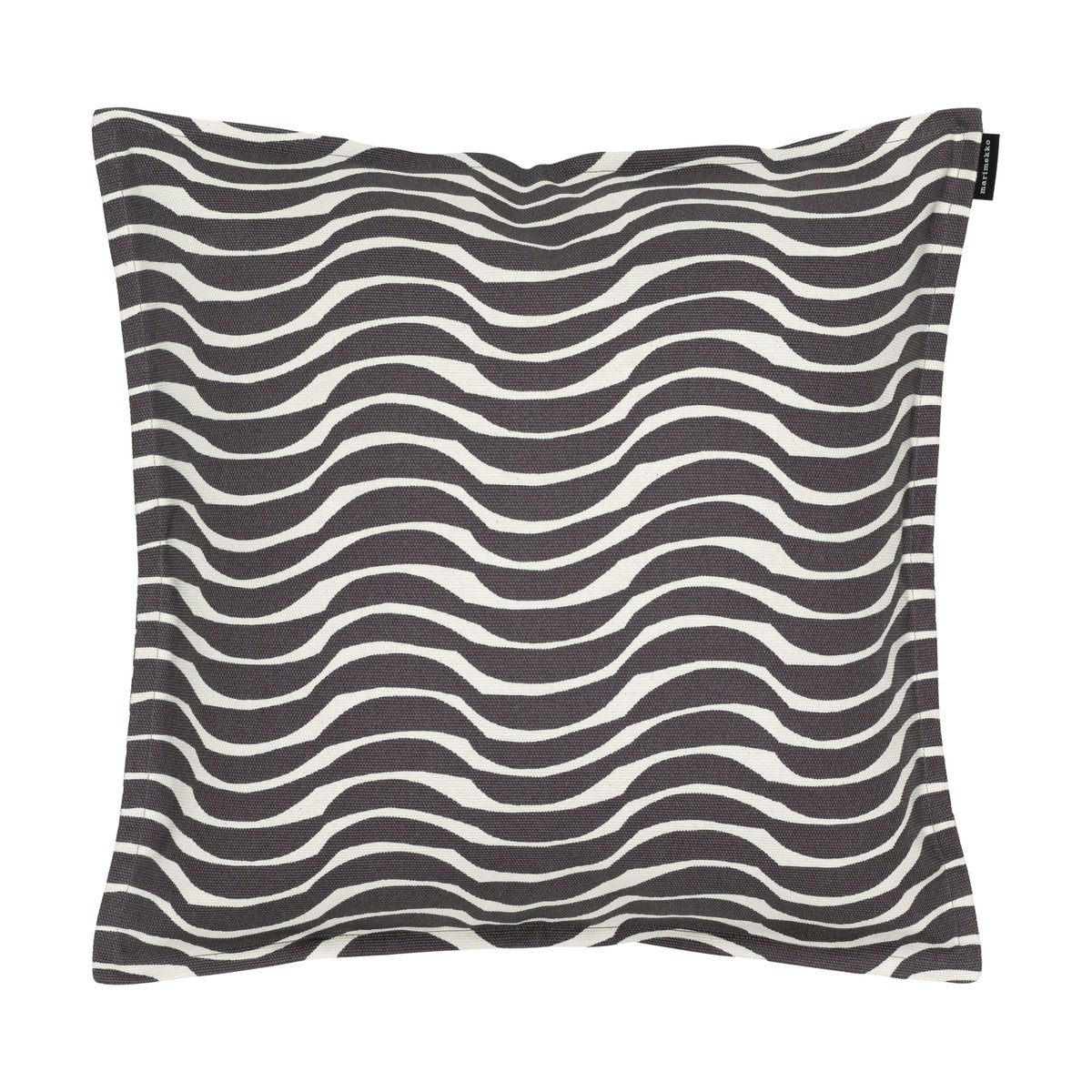 Marimekko Palko kuddfodral 40x40 cm Linen-charcoal | Skandinavisk Design | Kuddfodral | Beige