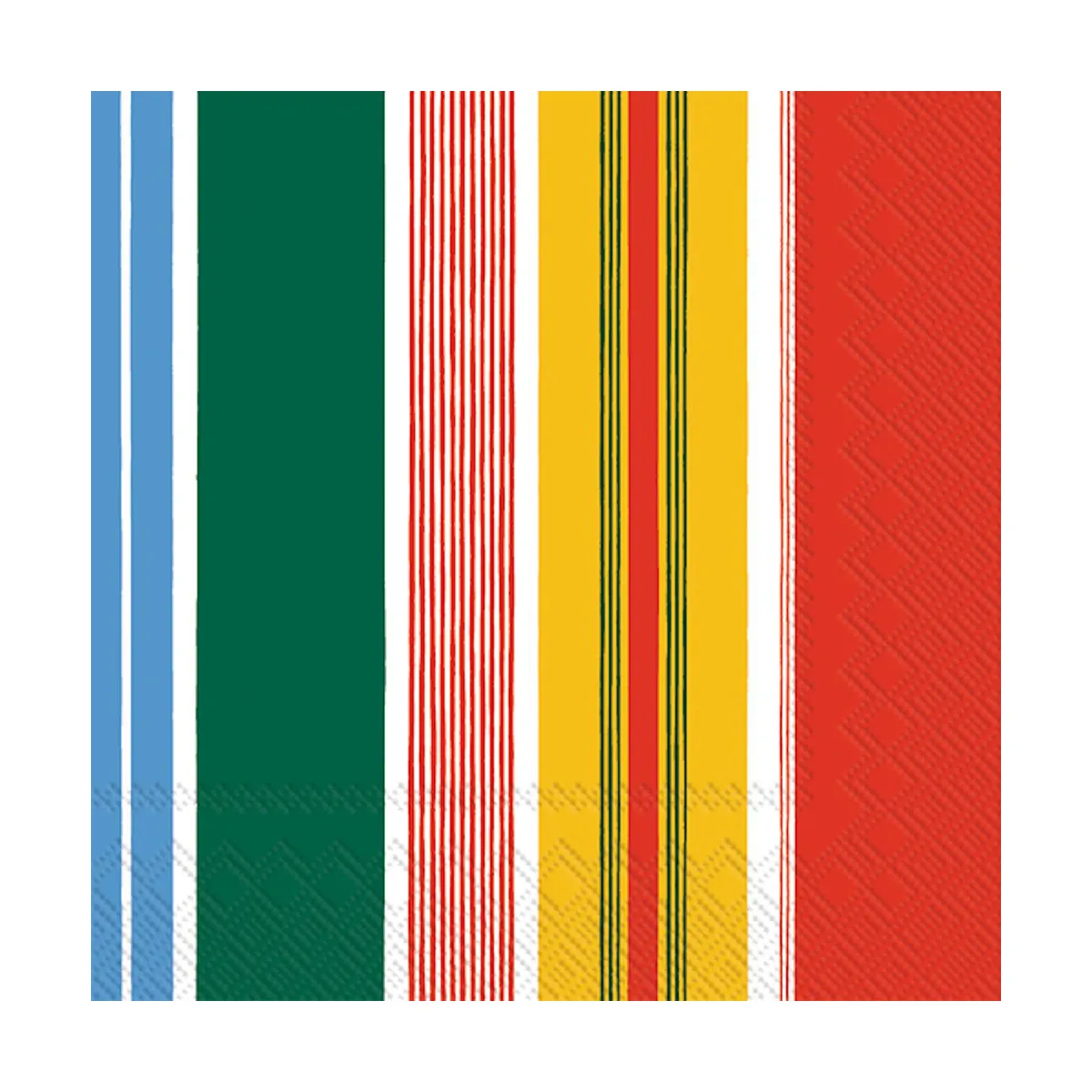 Marimekko Paraati servett 33x33 cm 20-pack Yellow-red