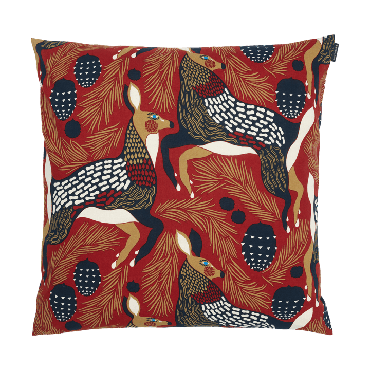 Peura kuddfodral 50x50 cm - White-beige-dark blue - Marimekko