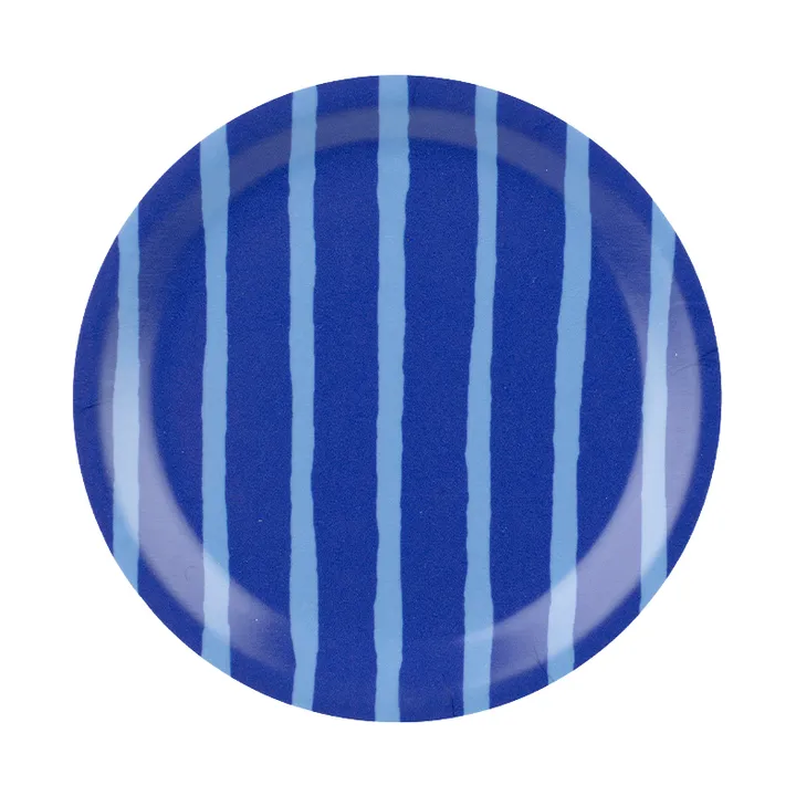 Piccolo glasunderlägg - Light blue-blue, Ø11 cm - Marimekko