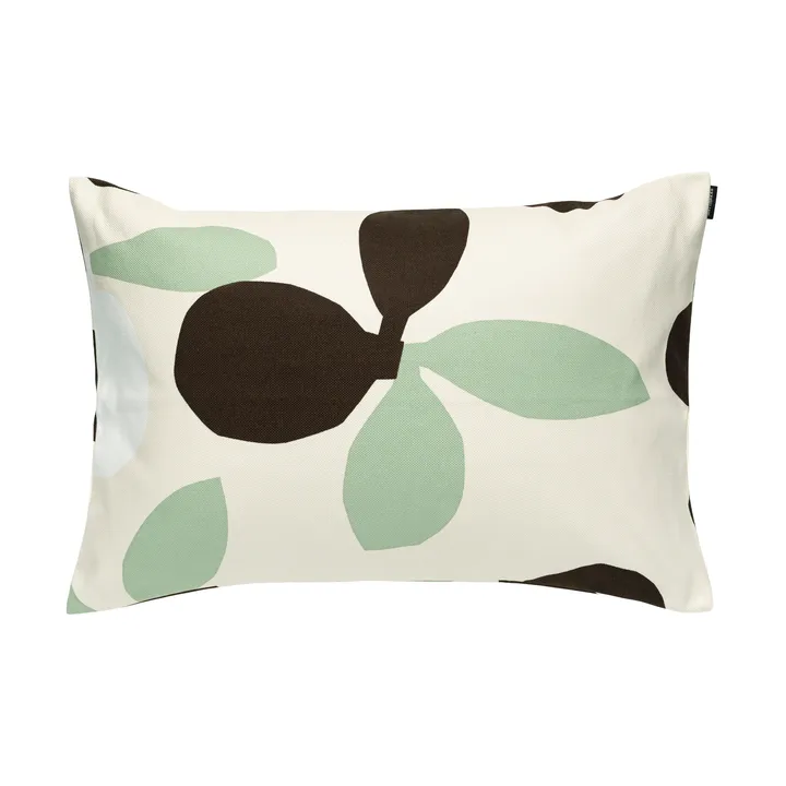 Pieni Omppo kuddfodral - White, green, 40x60 cm - Marimekko