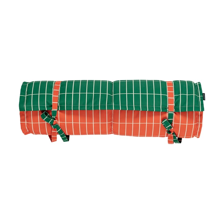 Pieni Tiiliskivi roll-up madrass 70x168 cm - Orange-l. blue-green - Marimekko