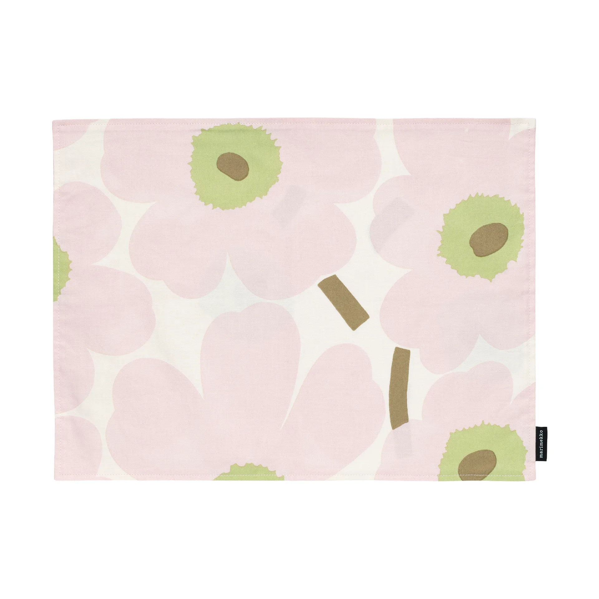 Pieni unikko borstablett acryl, Off white-pink-pear-sand Marimekko
