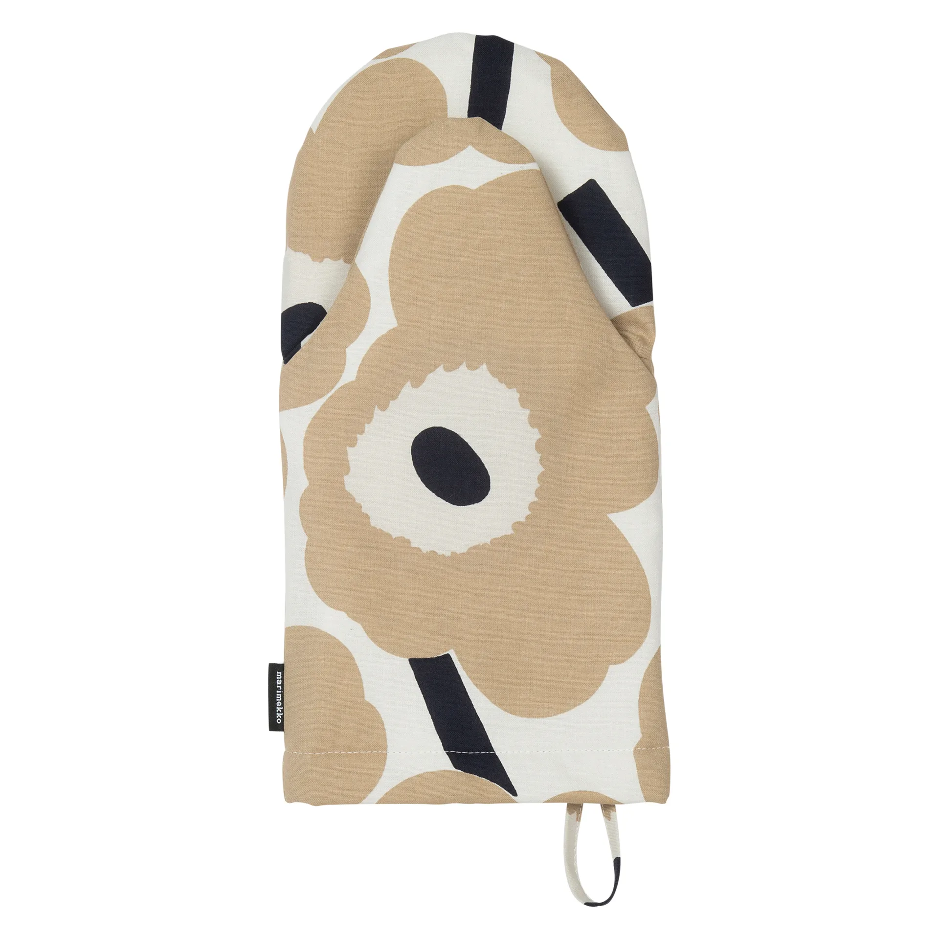 Pieni Unikko grytvante, Off white-beige-mörkblå Marimekko