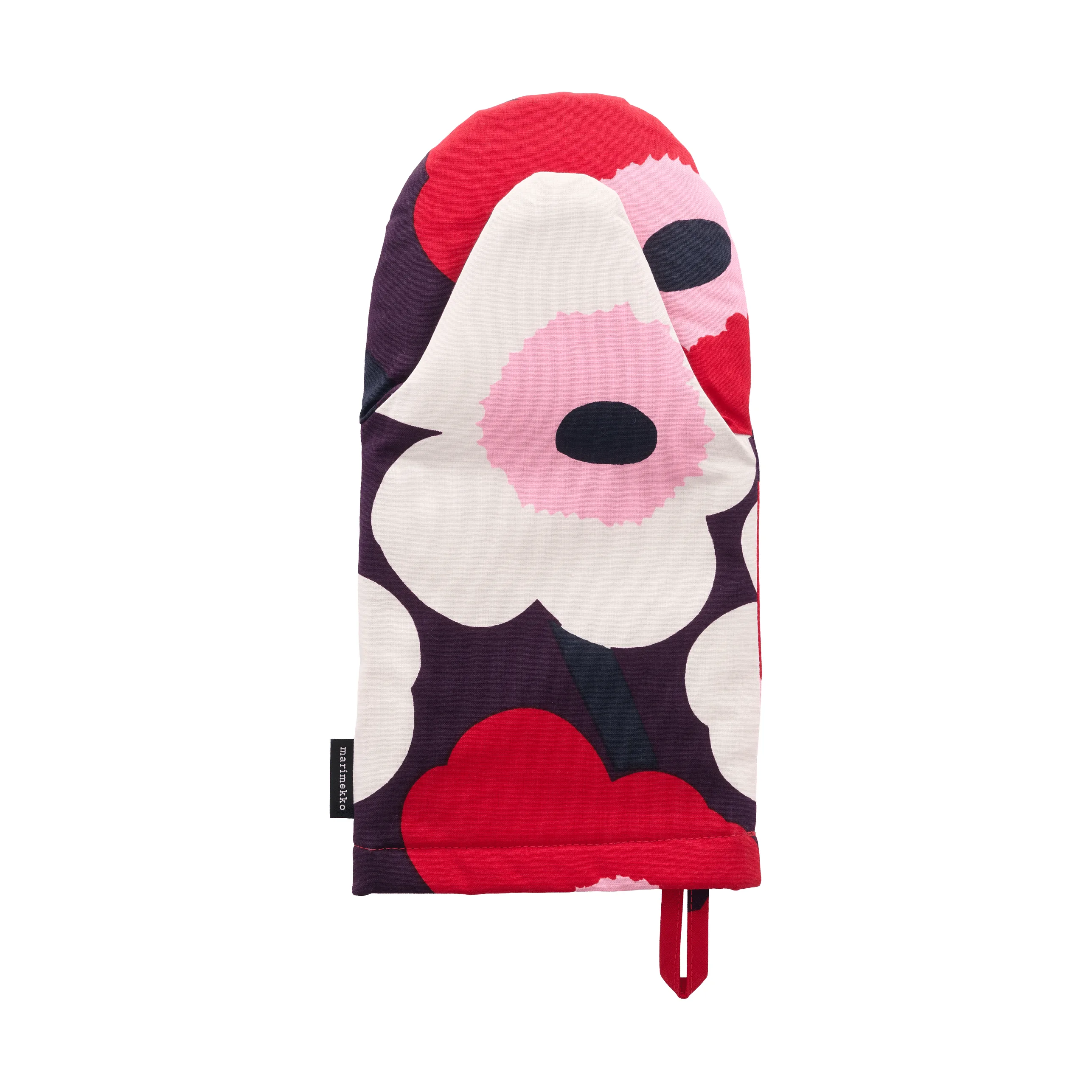 Pieni Unikko grytvante, Plum-cranberry-off white