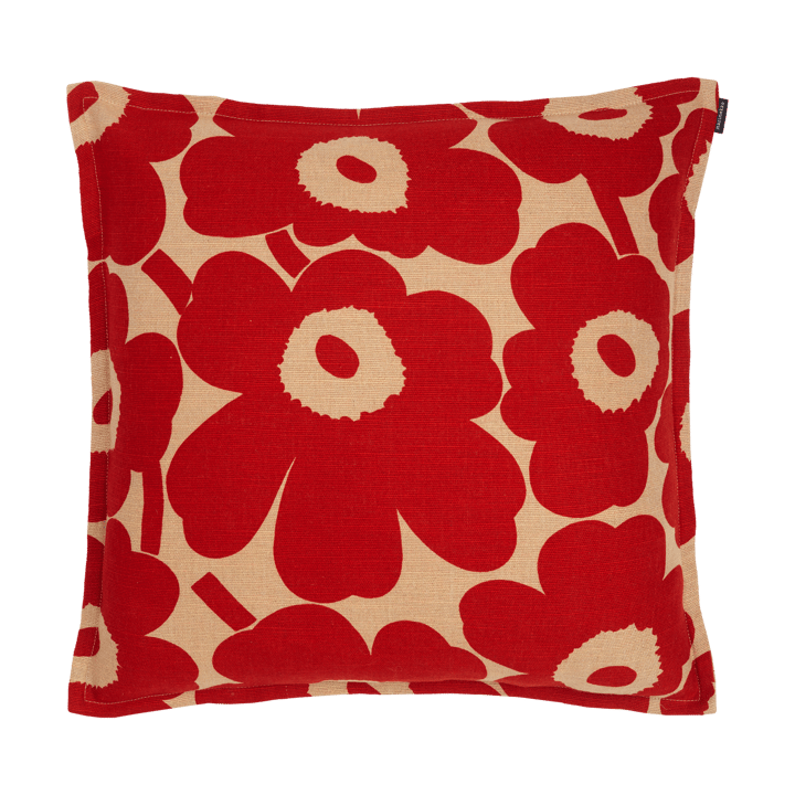 Pieni Unikko kuddfodral 50x50 cm - Copper-red - Marimekko