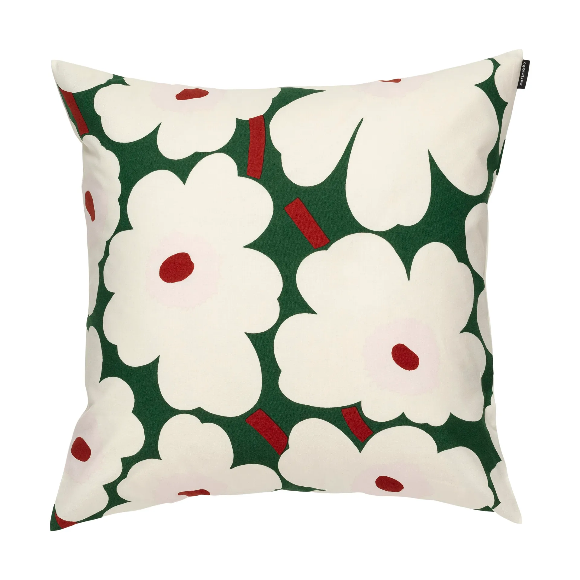 Pieni Unikko kuddfodral 50x50 cm, Green Marimekko