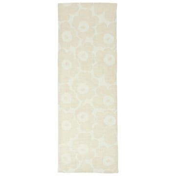 Pieni Unikko löpare beige-svart-vit - 47x150 cm - Marimekko