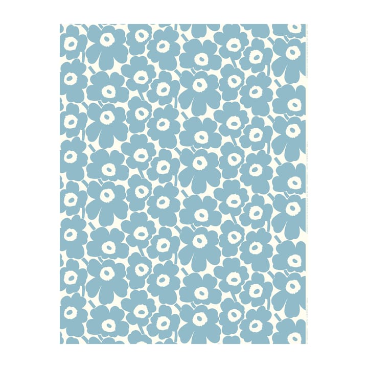 Pieni Unikko vaxduk, Off white-light blue Marimekko