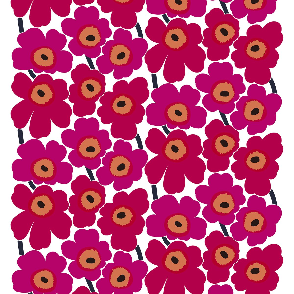 Marimekko Pieni Unikko vaxduk Röd | Skandinavisk Design | Vaxdukar | Röd