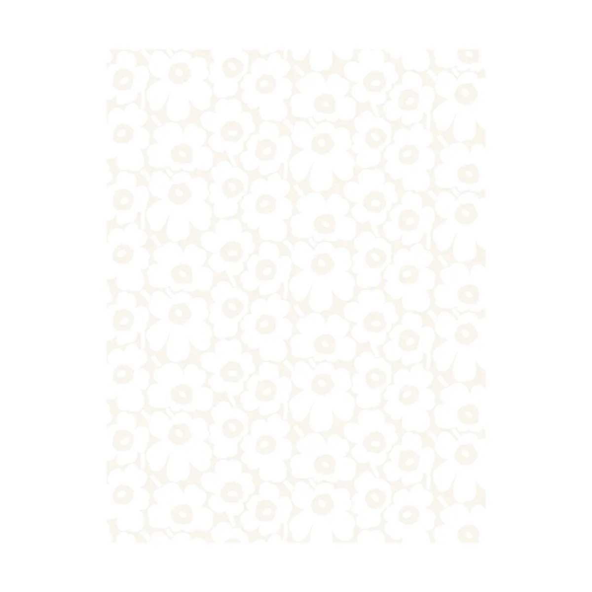 Marimekko Pieni Unikko vaxduk White