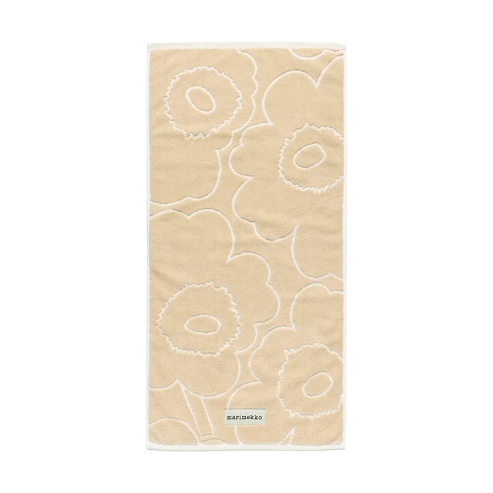 Piirto Unikko handduk 50x100 cm - Beige - Marimekko