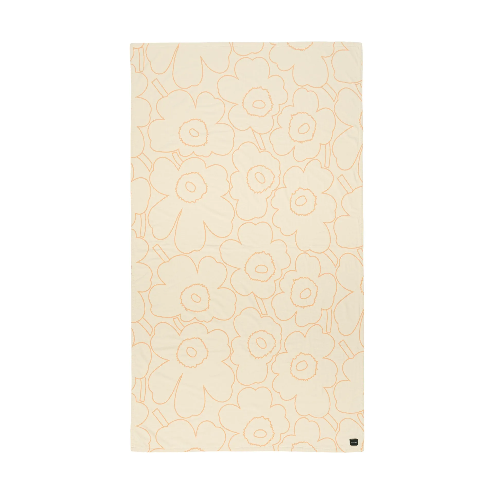 Piirto Unikko överkast 160x260 cm, Beige Marimekko