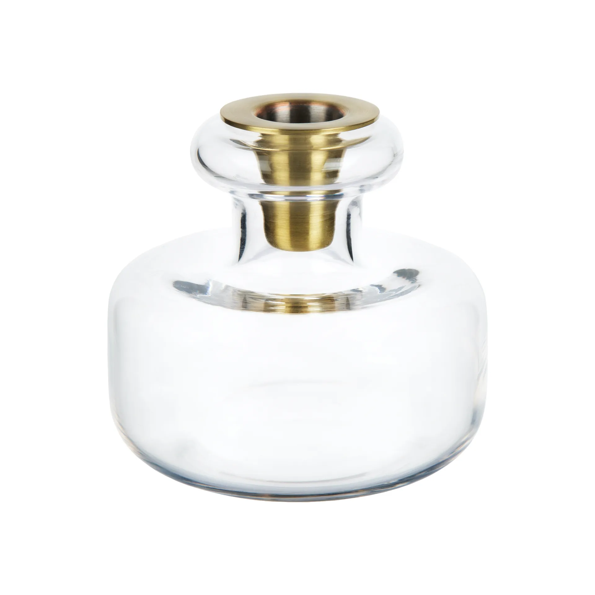 Puteli ljusstake Ø10,5 cm, Clear Marimekko