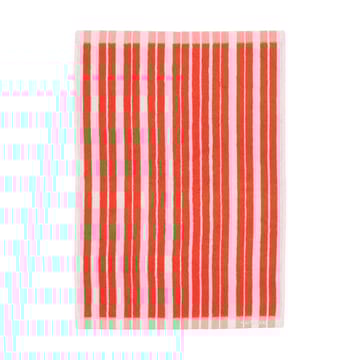 Raide handduk 50x70 cm - Red-light pink - Marimekko