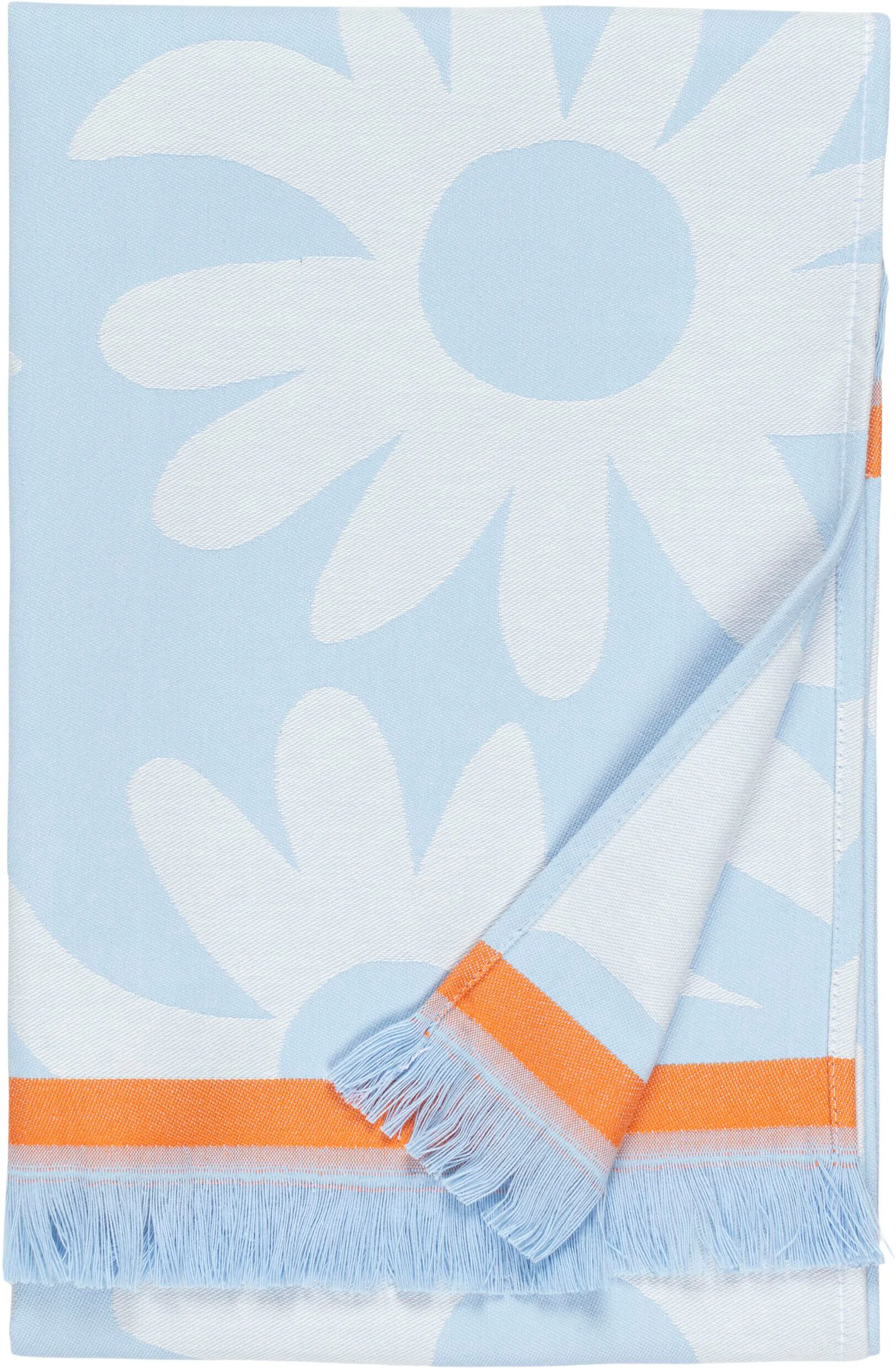 Rakastaa ei rakasta hamam handduk 45x92 cm, Orange-Off-white-light blue Marimekko