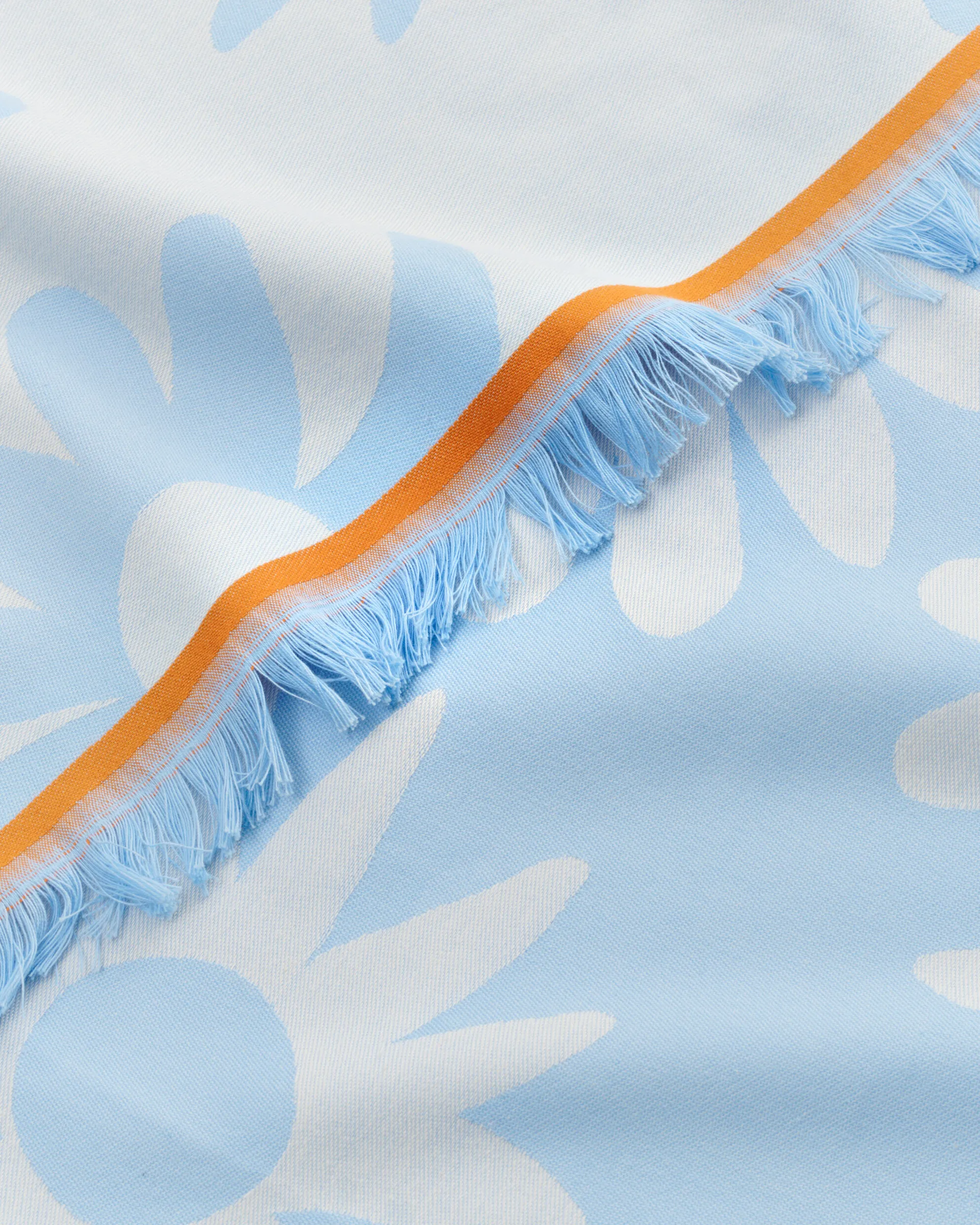 Rakastaa ei rakasta hamam handduk 45x92 cm, Orange-Off-white-light blue Marimekko